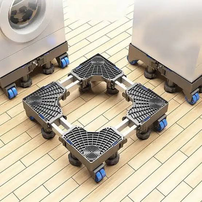 Double Rail adjustable multi-functional mobile base