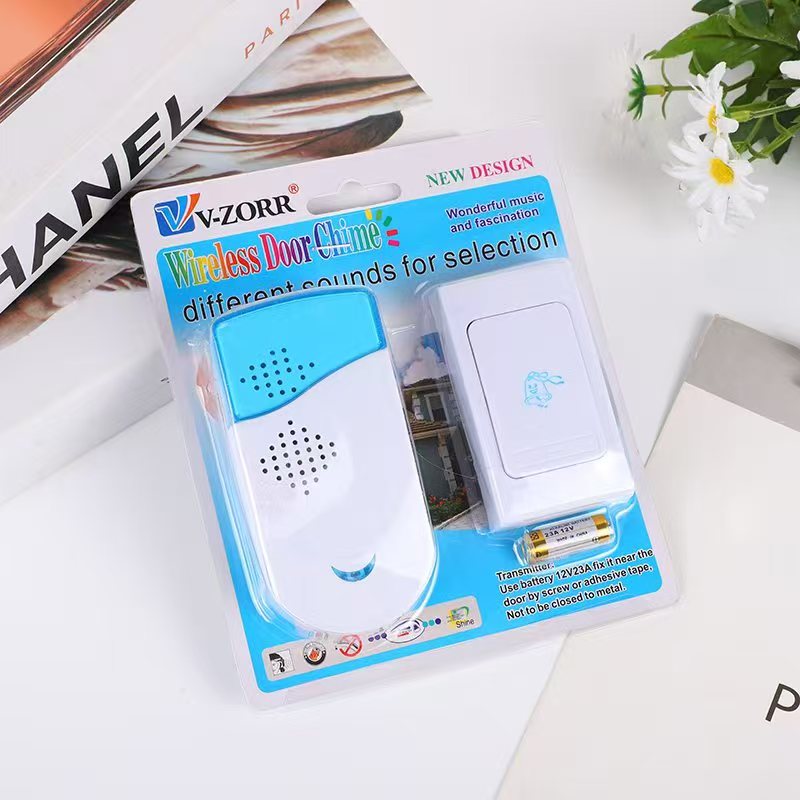 wireless remote control doorbell kit battery