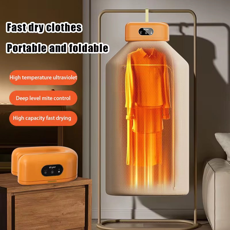 portable mini electric clothes dryer and UV sanitizer