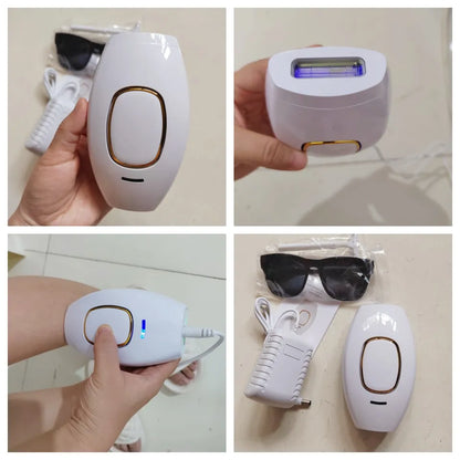 IPL (Intense Pulsed Light) hair removal handset