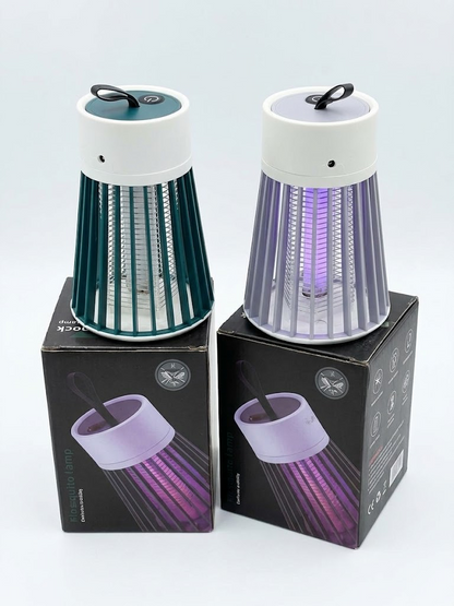 2-in-1 Electric Mosquito Killer Lamp & Bug Zapper – Rechargeable UV Fly & Insect Trap Lantern