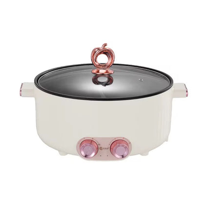 A multifunctional split electric hot pot