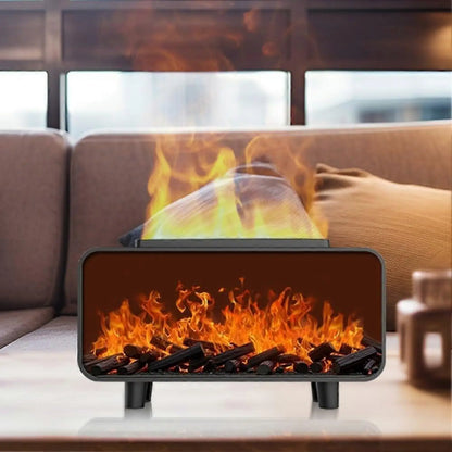 Flame Effect Air Humidifier and Essential Oil Diffuser