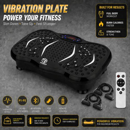 vibration plate exercise machine (vibration platform trainer)